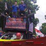 Anak Muda BMR ini Pimpin SPSI Tolak  RUU Omnimbus Law di Istana Presiden
