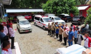 Bupati Bolsel Lepas Tim Relawan untuk Korban Bencana Alam di Bolmut