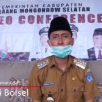 Pemkab Bolsel Berlakukan Protokol Kesehatan Bagi Warga dari Transmisi Lokal