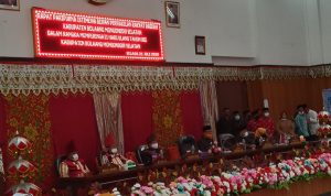 HUT Kabupaten Bolsel ke-XII, DPRD Gelar Rapat Paripurna Istimewa