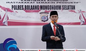 Bupati Iskandar Kamaru Harapkan Polri Terus Bersinergi sebagai Pelindung dan Pengayom Masyarakat