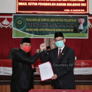 Pemkab Bolsel Hibahkan Tanah 1.5 Hektare untuk Pembangunan Kantor Pengadilan Agama Bolaang Uki