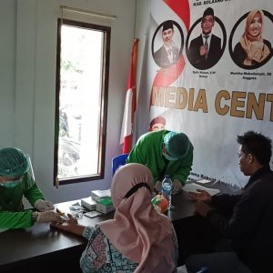 Cegah Penyebaran Covid 19, Bawaslu Bolsel Kembali Gelar Rapid Test