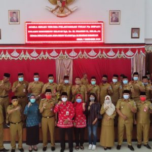 Gelar Serah Terima Pelaksanaan Tugas dengan Pjs Bupati Praseno Hadi, Bupati Iskandar Kamaru Kembali Pimpin Bolsel