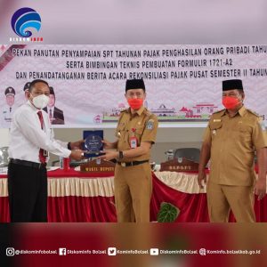 Bupati Iskandar Kamaru Ajak Wajib Pajak Sampaikan SPT Tahunan