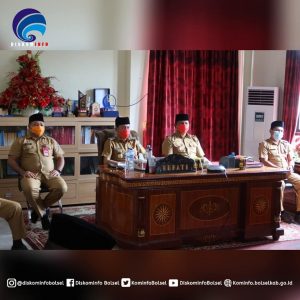 Bupati dan Wabup Bolsel Entry Meeting dengan Kepala Perwakilan BPK Provinsi Sulut