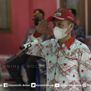 Tinjau Pos Perbatasan Sulut-Gorontalo, Bupati Iskandar Kamaru Imbau Peran Serta Masyarakat