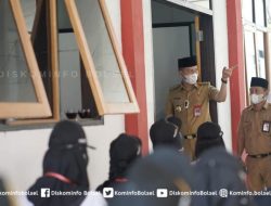 Bupati Iskandar Kamaru Tinjau Pelaksanaan Latsar CPNS Bolsel