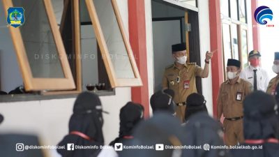Bupati Iskandar Kamaru Tinjau Pelaksanaan Latsar CPNS Bolsel