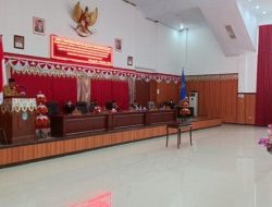 Bahas Tiga Ranperda Inisiatif dan Usulan Pemda, DPRD Bolsel Gelar Paripurna