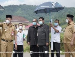 Bupati Iskandar Kamaru dan Wabup Deddy Abdul Hamid Terima Kunjungan Ketua Pengadilan Tinggi Manado
