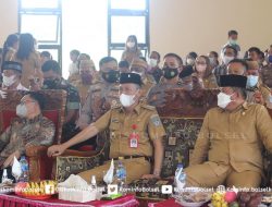 Bupati dan Wabup Hadiri Acara Pra-Natal Pemkab Bolsel Tahun 2021