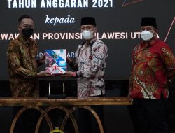 Serahkan LKPD Tahun 2021, Bupati Iskandar Kamaru Optimis Pertahankan Opini WTP
