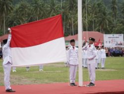 Bupati Iskandar Kamaru Irup Peringatan HUT Kemerdekaan RI ke-78