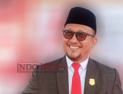 Ketua DPRD Bolsel Hadiri dan Apresiasi Penyelenggaraan Turnament Volley Ball Sangadi Cup Desa Pinolosian 2023