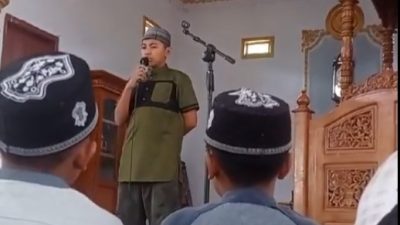 Pemdes Torosik Apresiasi Kunjungan Dakwah MTS Cendekia Muhammadiyah Kotamobagu di Masjid An-Nur