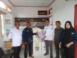 KPU Bolsel Distribusikan Logistik Pemilu 2024