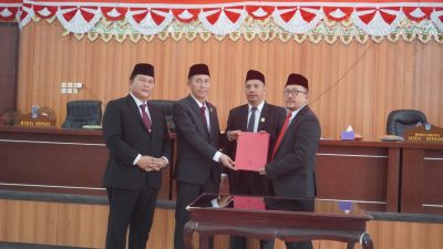 DPRD Bolsel Gelar Sidang Paripurna Tahap II Penyampaian Rekomendasi LKPJ Kepala Daerah Tahun 2023