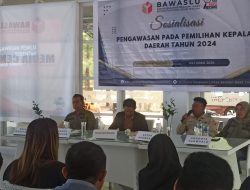 Dukung Kelancaran dan Transparansi Pilkada 2024, Panwascam Pinteng Gelar Sosialisasi Pengawasan Pemilu