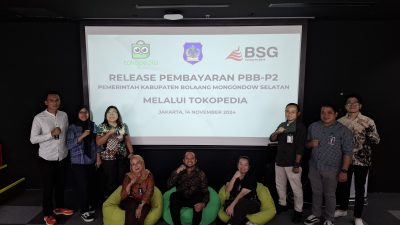 KEREN! Badan Keuangan Bolsel Jalin Kerjasama dengan e-Commerce Tokopedia