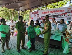 Jelang Natal dan Tahun Baru, Pemkot Kotamobagu Gelar Operasi Pasar Murah