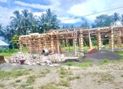 PUPR Kotamobagu Tekankan Penyelesaian Dua Gedung Mapolsek Tepat Waktu