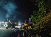 PUPR Kotamobagu Gerak Cepat Tangani Longsor di Mongkonai Barat