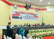 Hadiri Paripurna DPRD, Weny Gaib Paparkan Rencana Pembangunan Kotamobagu 5 Tahun Ke Depan