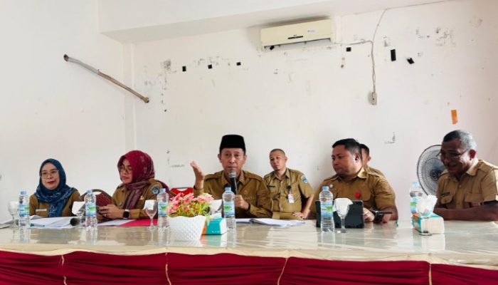 Dinas Pendidikan Bolsel Gelar Evaluasi, Bupati Tekankan Peran Strategis Kepala Sekolah