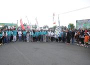 Wali Kota dan Wawali Kota Kotamobagu Ikut Jalan Sehat Bersama ASN dan Masyarakat