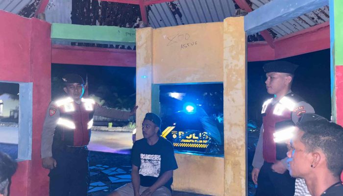 Jelang HUT Bhayangkara ke-79, Sat Samapta Polres Bolsel Gencarkan Patroli Cegah Miras dan Sajam