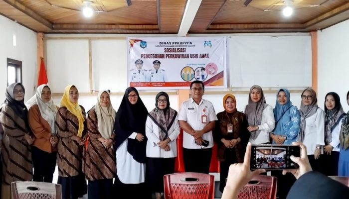 Tekan Angka Perkawinan Usia Dini, Pemkab Bolsel Gelar Sosialisasi Pencegahan