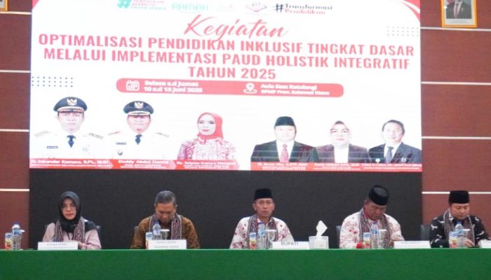 Disdikbud Bolsel Perkuat Komitmen Pendidikan Inklusif Melalui PAUD Holistik Integratif