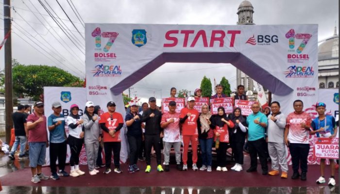 Pemkab Bolsel Awali Rangkaian HUT ke-17 dengan Jalan Sehat dan Ideal Fun Run