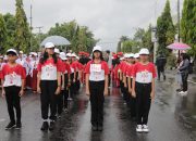 Gerak Jalan SD Kotamobagu Warnai Perayaan HUT ke-80 RI