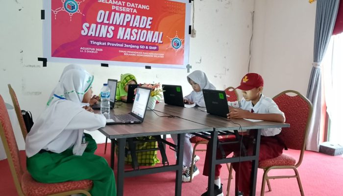 Disdikbud Bolsel Gelar Seleksi OSN SD Tingkat Provinsi Secara Daring