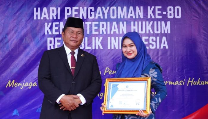 Bolsel Raih Predikat Istimewa, Wabup Deddy Hadiri Peringatan Hari Pengayoman ke-80