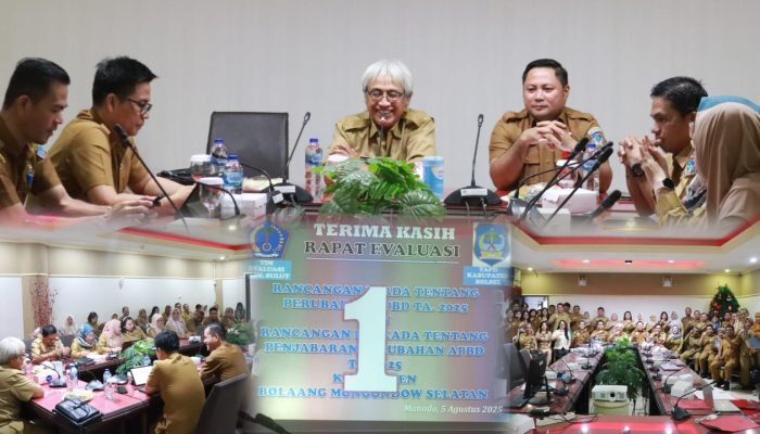 Bolsel Jadi Daerah Pertama di Sulut Tetapkan APBD Perubahan 2025
