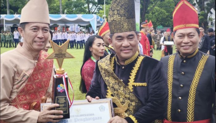 Bolsel Raih Penghargaan Terbaik I Penurunan Stunting se-Sulut 2024