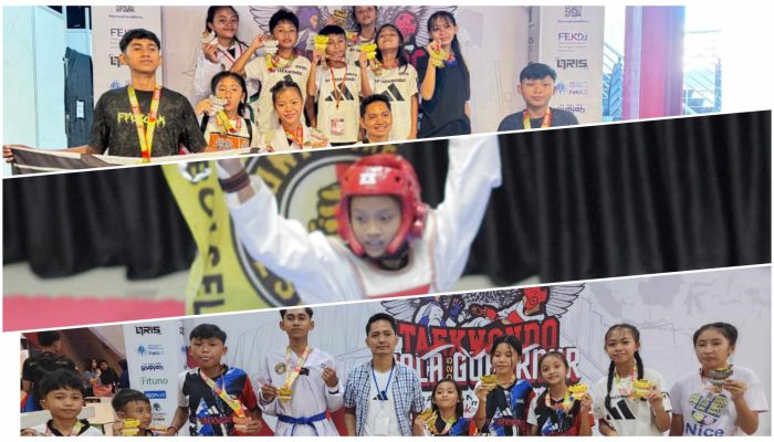6 Emas, Taekwondo Bolsel Mantap Bidik Porprov Sulut 2025