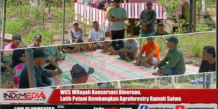 WCS Wilayah Konservasi Binerean, Latih Petani Kembangkan Agroforestry Ramah Satwa