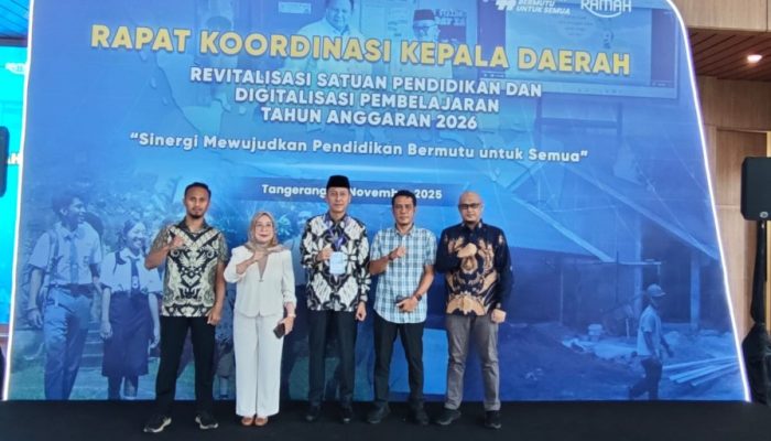 Bolsel Siap Jadi Daerah Cerdas Digital, Bupati Iskandar Kamaru Hadiri Rakor Pendidikan Nasional 2026